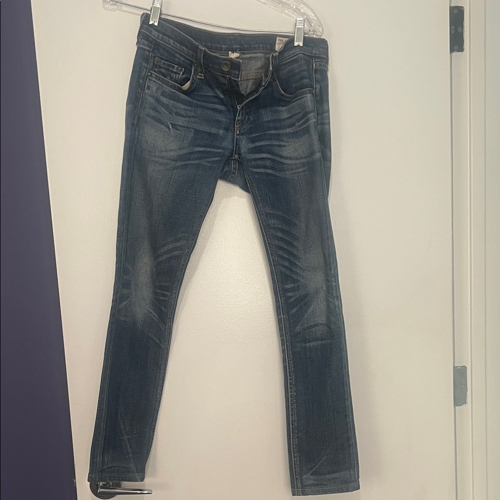 rag & bone Blue Boyfriend Jeans The Dre 25